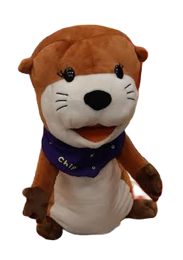 Chip the Otter mascot